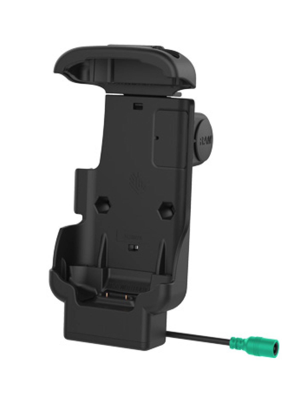 RAM Mounts Form-Fit Halteschale für Zebra TC53 & T58 - 5.5mm DC-Anschluss