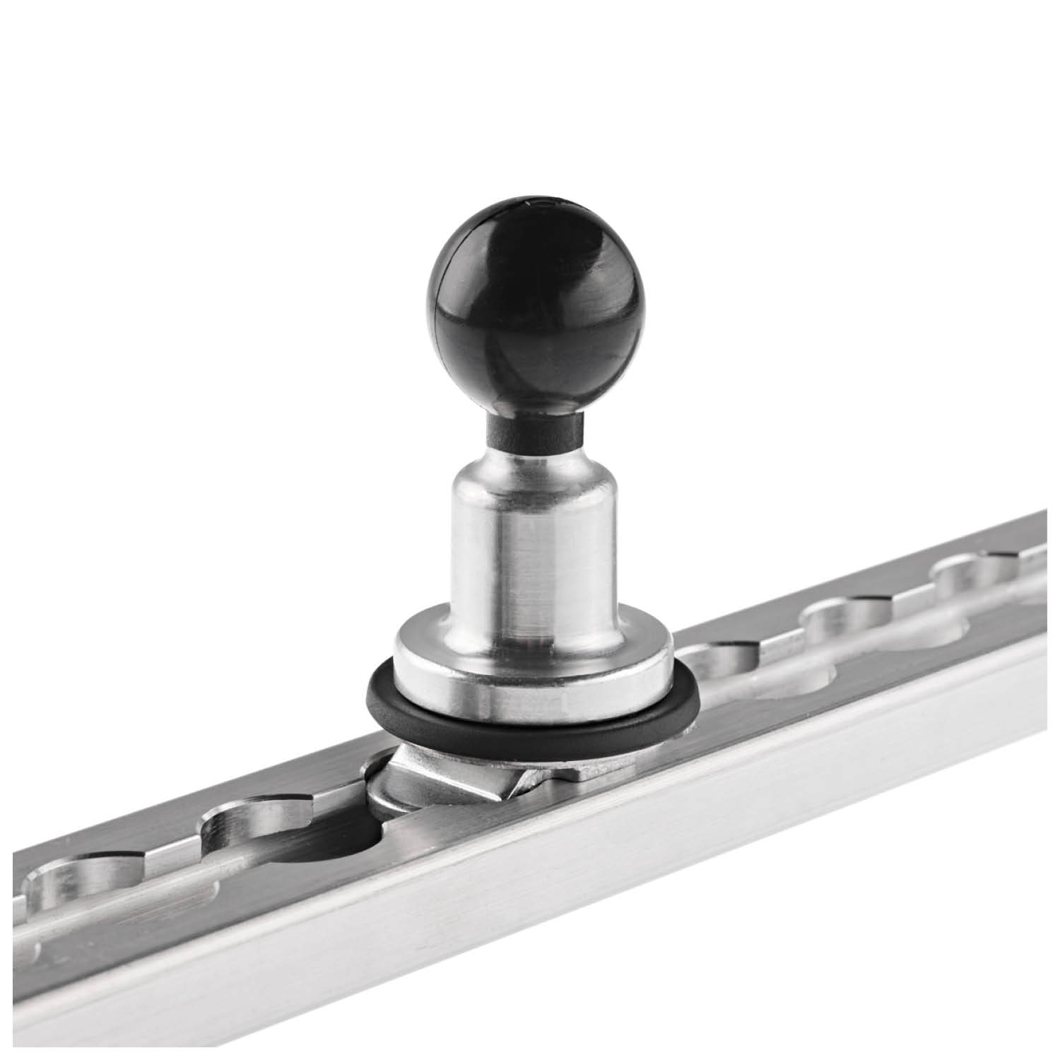 RGM Aluminium-Kugeladapter mit Innengewinde - M8 x 1,25 x 20 - B-Kugel (1 Zoll)