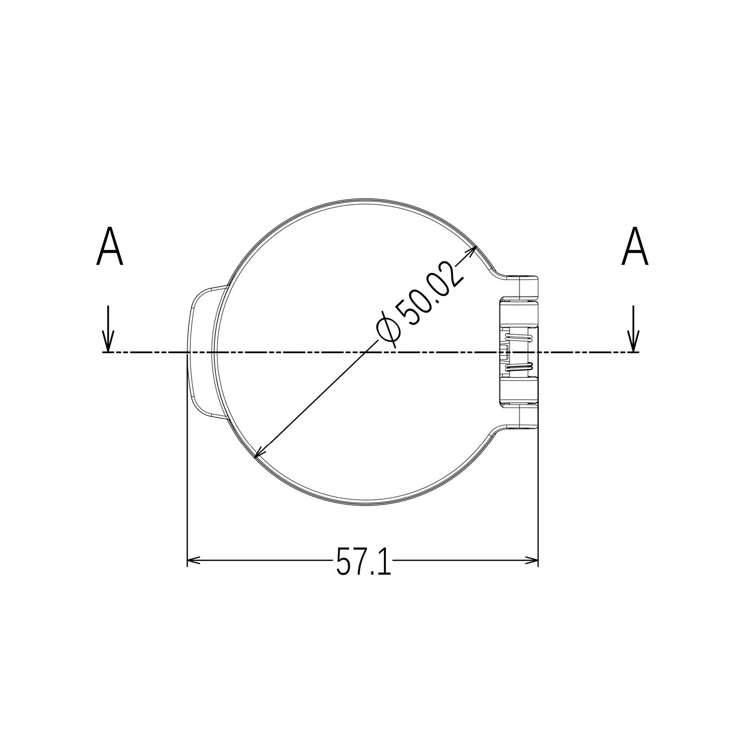 Abdeckung IP54 für Single und Dual USB-Einbaucharger C, C/C