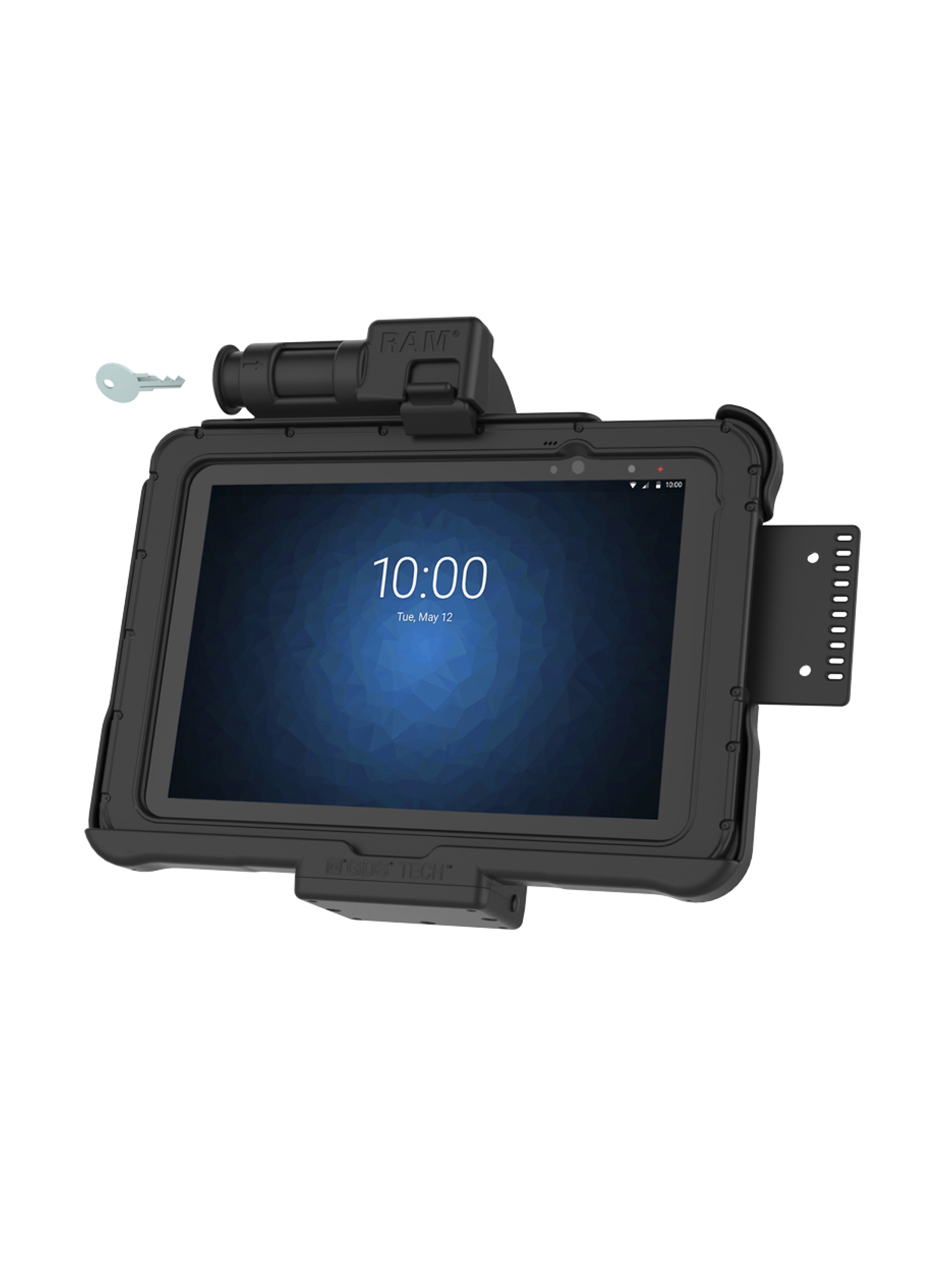 RAM Mounts Form-Fit Halteschale (Schlüsselverriegelung) für Zebra ET5x 10.1“ Serie - In Rugged Boot