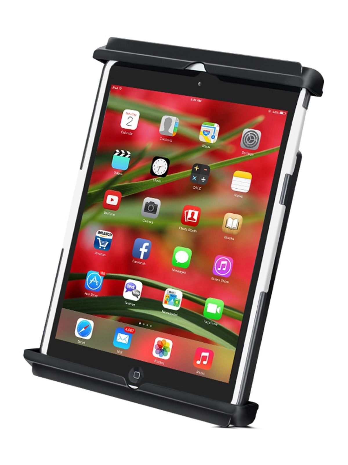 RAM Mounts Tab-Tite Universal Halteschale für Tablets bis zu 8 Zoll (mit/ohne Schutzhüllen) - AMPS-Aufnahme, Schrauben-Set