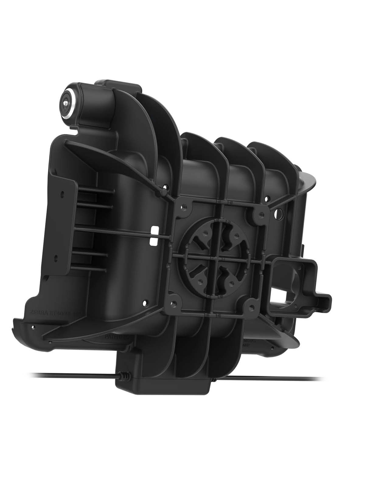 RAM Mounts Form-Fit Halteschale (Schlüsselverriegelung) für Zebra ET40 & ET45 (10“) Tablets - In Rugged Boot - 5.5mm DC & Dual USB-A-Anschluss RAM Mounts Form-Fit Halteschale (Schlüsselverriegelung) für Zebra ET40 & ET45 (10“) Tablets - In Rugged Boot - 5.5mm DC & Dual USB-A-Anschluss