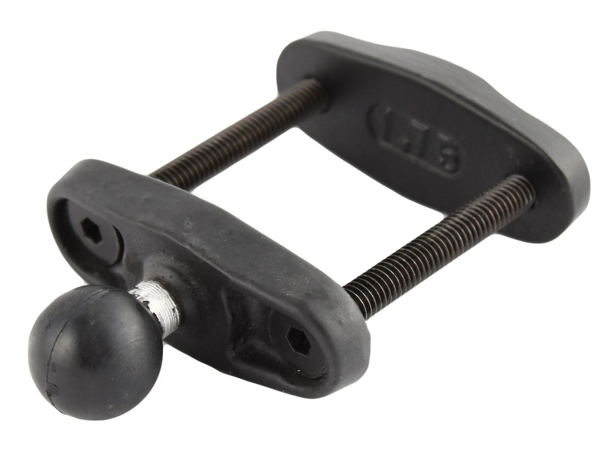 RAM Mounts Schraub-Klemme - B-Kugel (1 Zoll), für max. Breite 43,2 mm