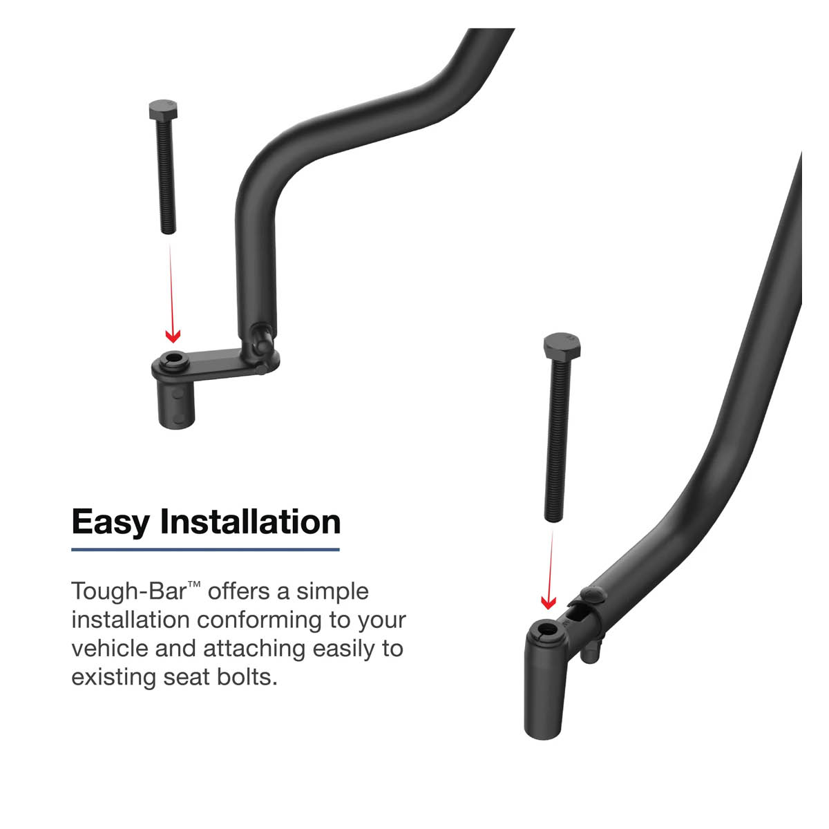 RAM Mounts Tough-Bar™ für Jeep Renegade (2015-2023)