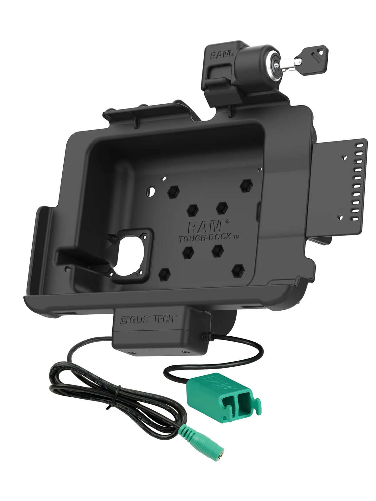 RAM Mounts Form-Fit Halteschale (Schlüsselverriegelung) für Zebra ET40 & ET45 (10“) Tablets - In Rugged Boot - 5.5mm DC & Dual USB-A-Anschluss RAM Mounts Form-Fit Halteschale (Schlüsselverriegelung) für Zebra ET40 & ET45 (10“) Tablets - In Rugged Boot - 5.5mm DC & Dual USB-A-Anschluss