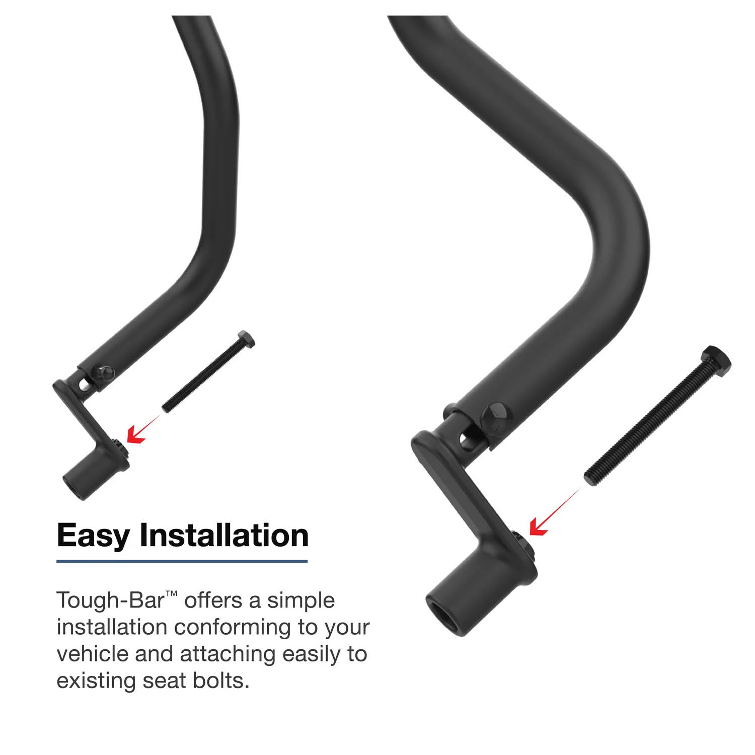RAM Mounts Tough-Bar™ für Dodge Ram 2500 & 3500 Serien (2019-2026)