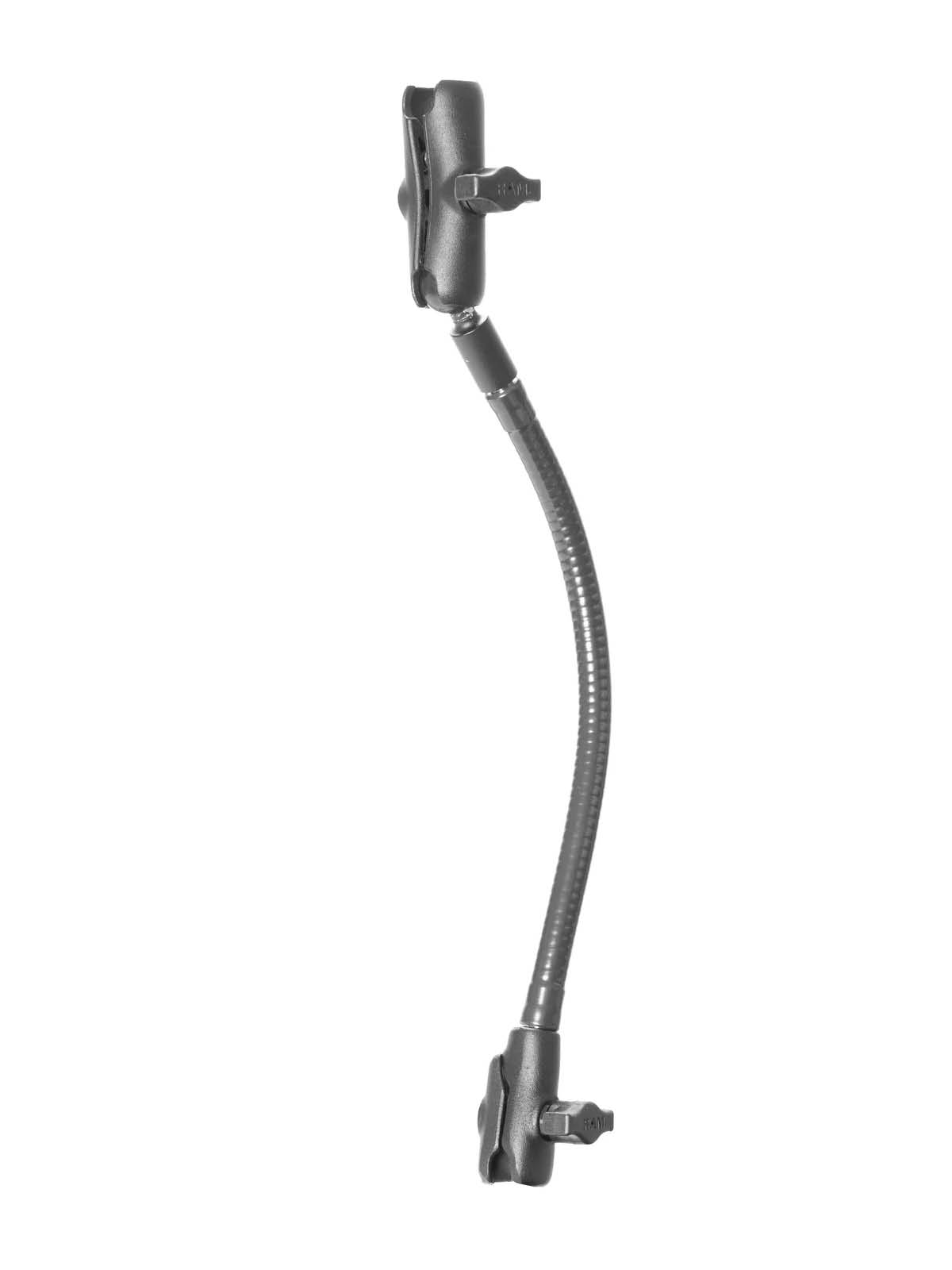 RAM Mounts Verbindungsarm mit flexiblem Stab (457,2 mm) & B-Kugel-Aufnahme - Mittlerer Verbindungsarm (Gesamtlänge: 94,74 mm) - B-Kugel (1 Zoll)