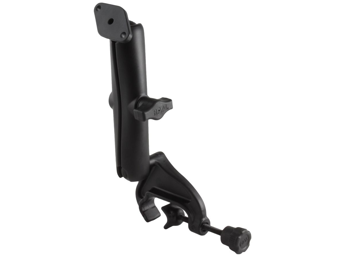 RAM Mounts Luftfahrt-Set - B-Kugel (1 Zoll), Steuerhornklammer, langer Verbindungsarm, Diamond-Basisplatte (Trapez)