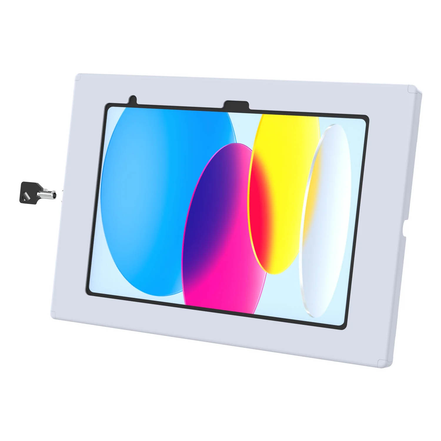 RAM Mounts Sicherheitsgehäuse Safe-Case™ für Apple iPad 10th & 11th Gen - abschließbar, diverse Lochraster, hellgrau