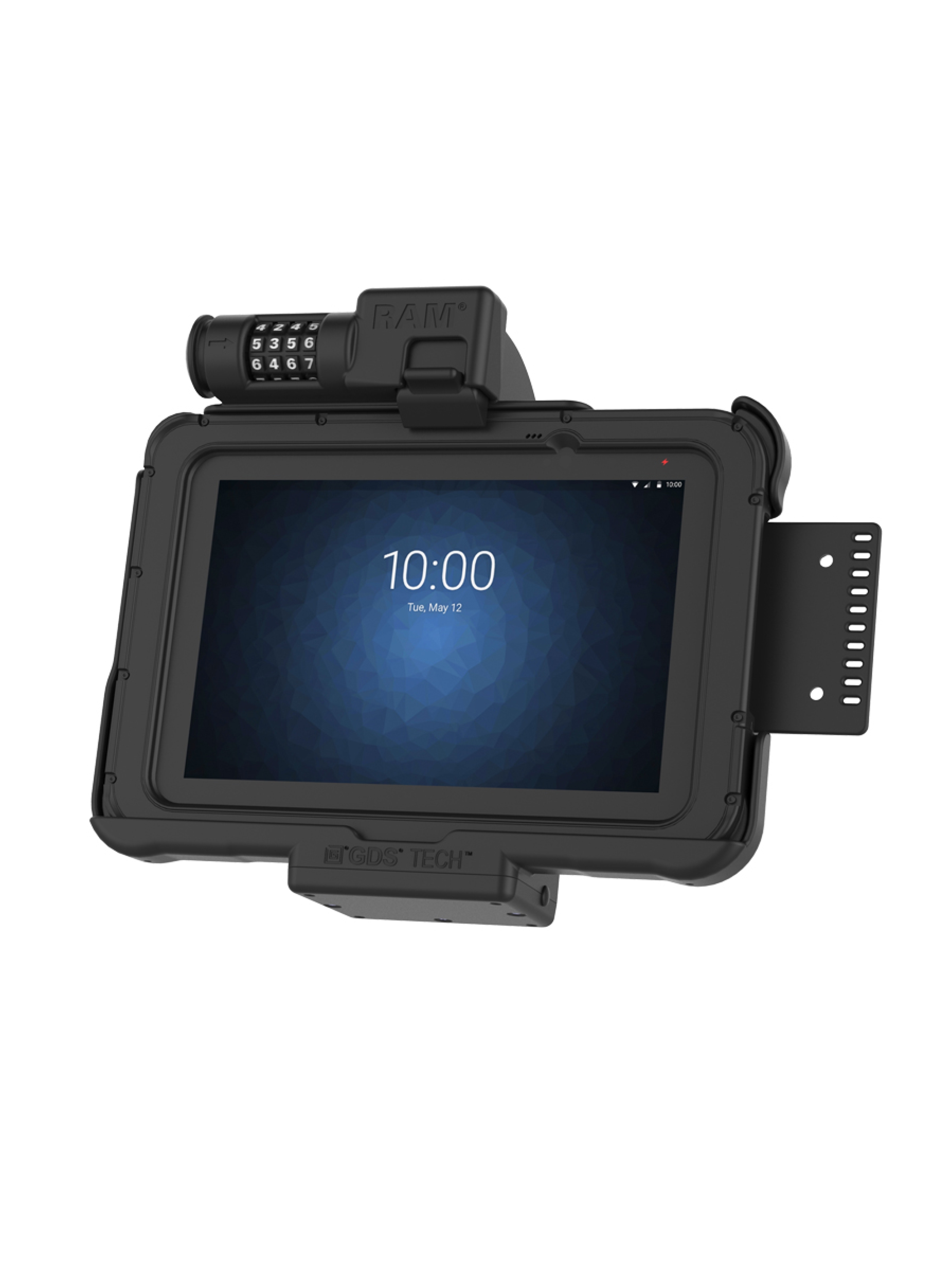 RAM Mounts Form-Fit Halteschale (Zahlenschloss) für Zebra ET5x 8.3“ & 8.4“ Serie - In Rugged Boot