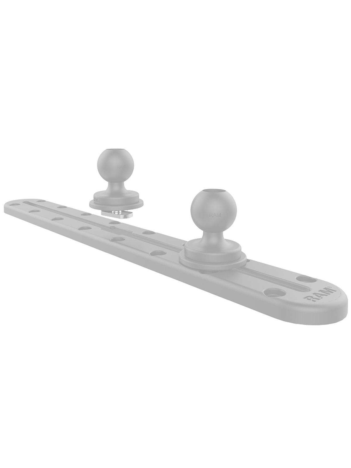 RAM Mounts Tough-Track Schiene - Verbundstoff - Innere Schienenlänge 304,8 mm (12 Zoll)
