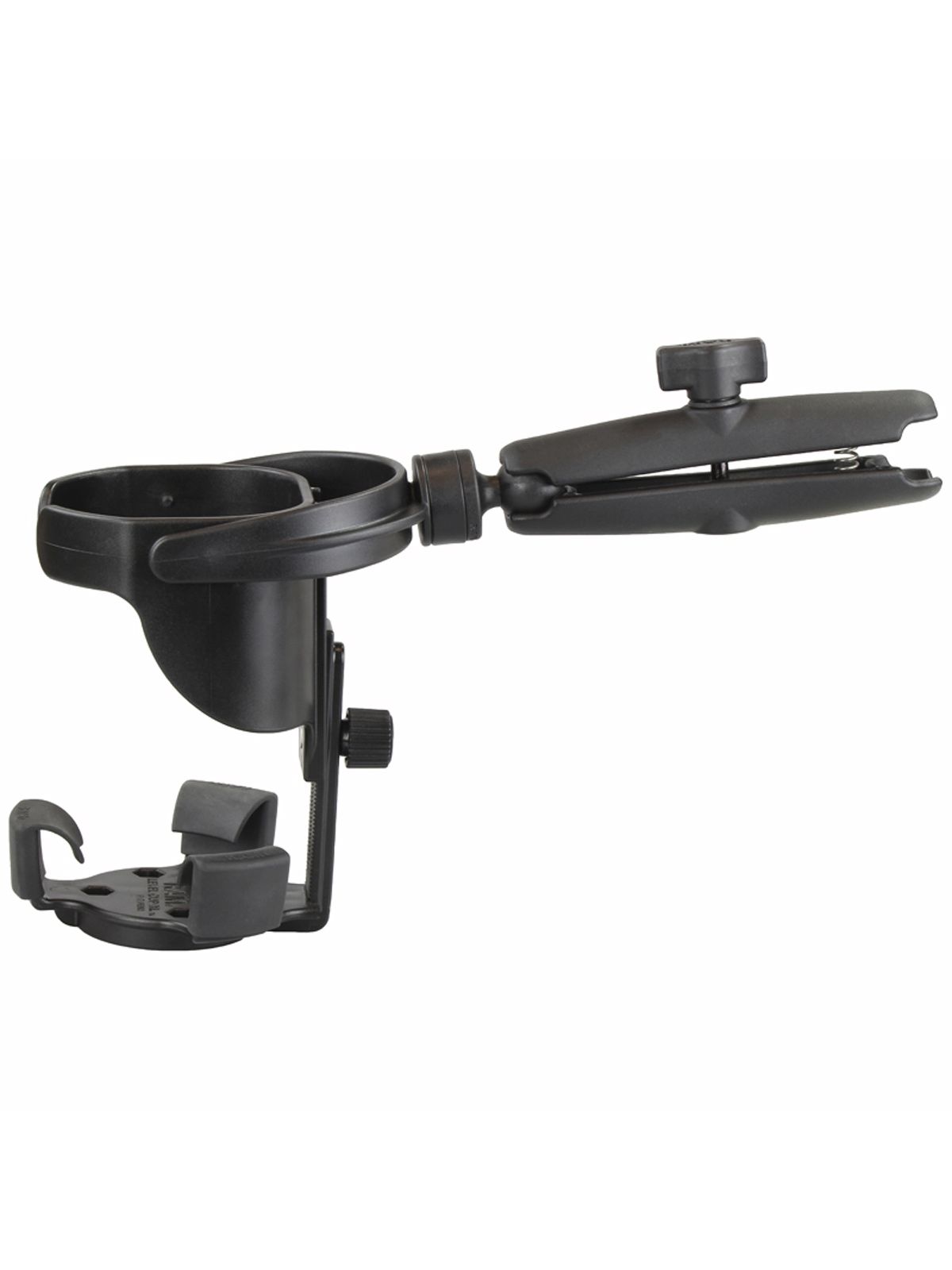 RAM Mounts Getränkehalter-Set Level Cup XL (lang) - B-Kugel (1 Zoll), im Polybeutel