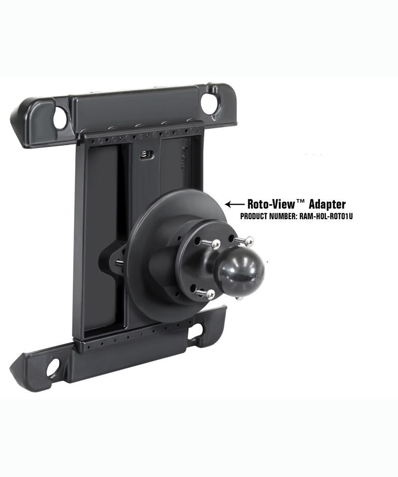 RAM Mounts Roto-View - Drehbare Adapterplatte für Gerätehalteschalen