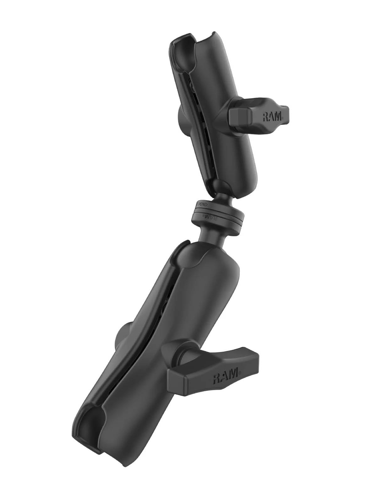 RAM Mounts Verbindungsarm-Set C- auf B-Kugel (1,5 auf 1 Zoll) - mit Doppelkugel-Adapter, ca. 28 cm lang