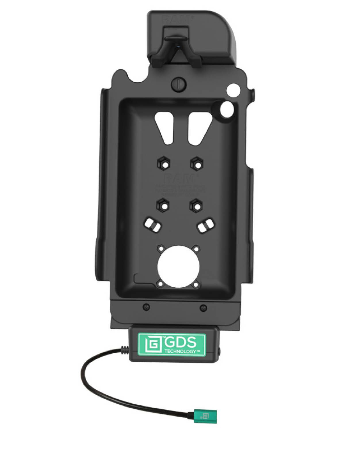 RAM Mounts GDS Tough-Dock Halteschale (Schnappverschluss) für Samsung Tab A 8.4 - in IntelliSkin Next Gen Schutzhülle - USB-C-Anschluss
