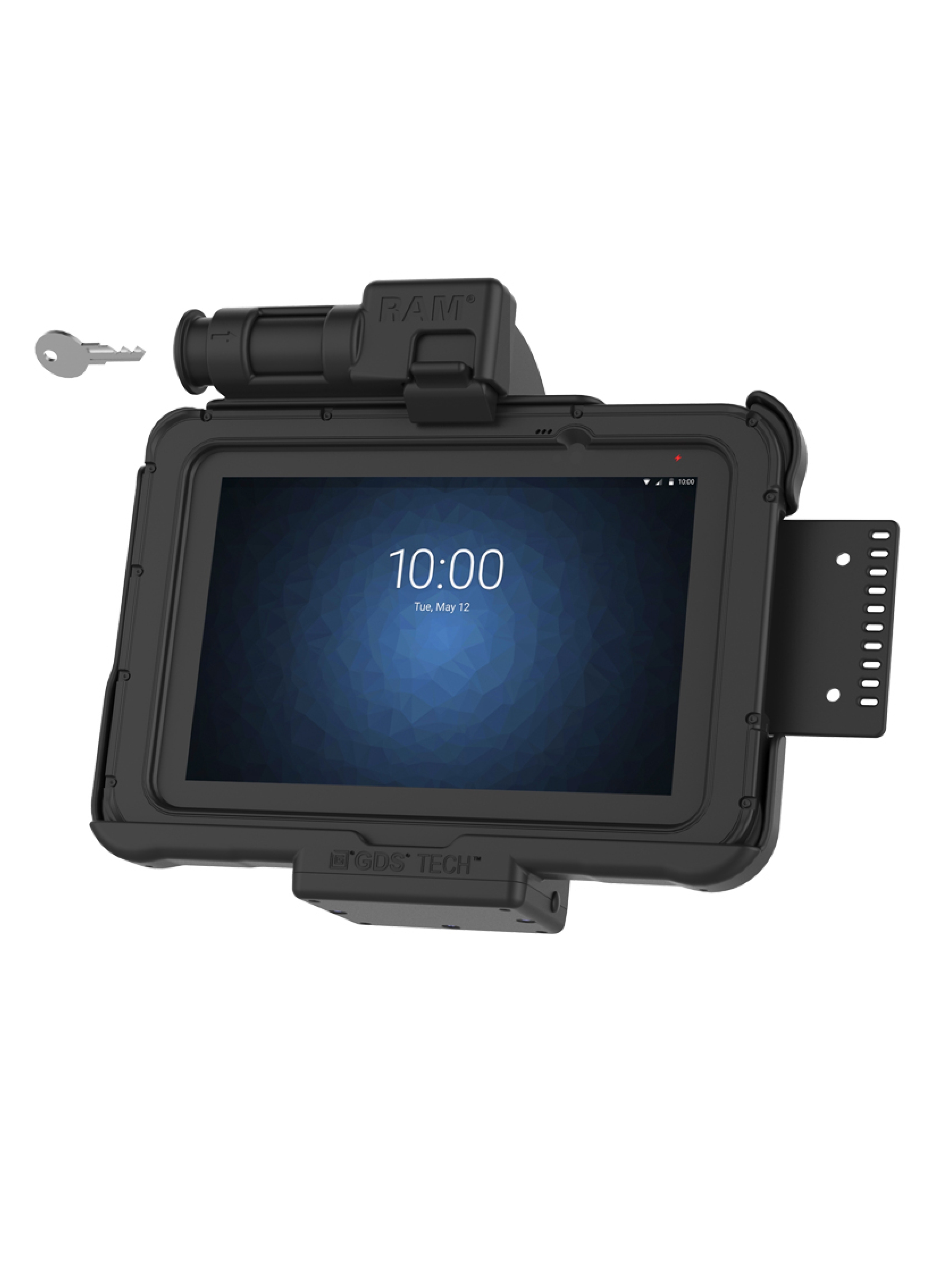 RAM Mounts Form-Fit Halteschale (Schlüsselverriegelung) für Zebra ET5x 8.3“ & 8.4“ Serie - In Rugged Boot