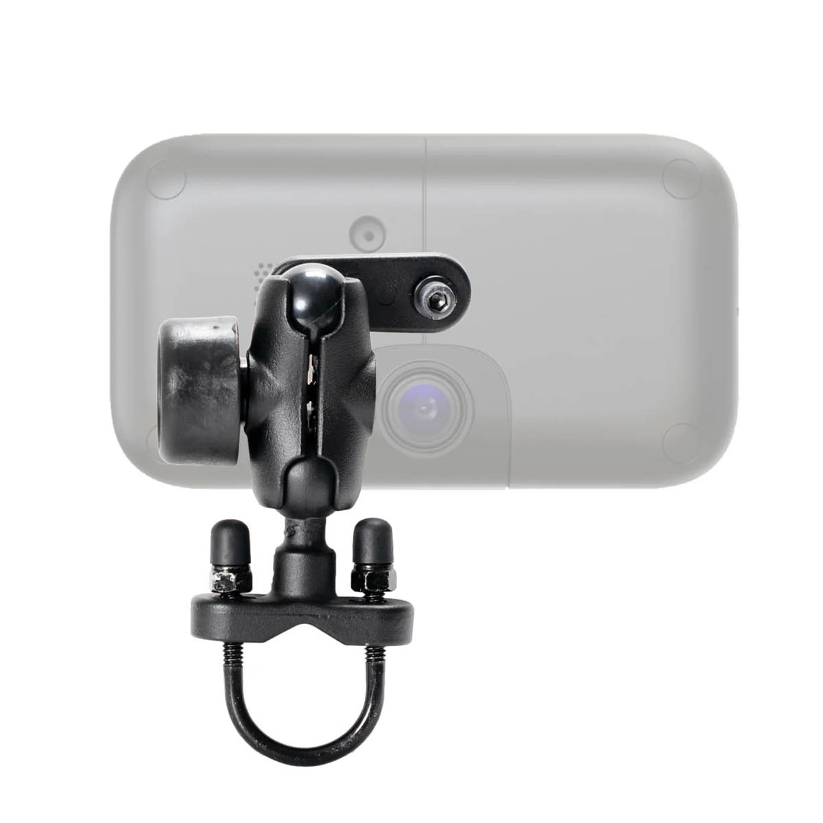 RAM Mounts Motive AI Dashcam-Halterung für Fahrzeug-Rückspiegel - B-Kugel (1 Zoll), Kurzer Verbindungsarm