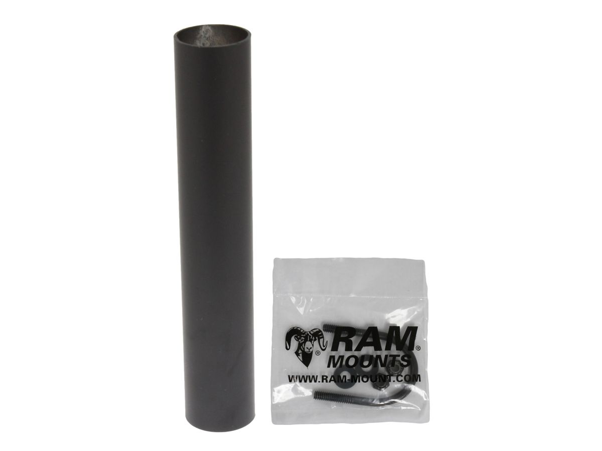 RAM Mounts Tele Pole Aufnahmerohr für Tough-Box - Rohrlänge ca. 215 mm, Schrauben-Set