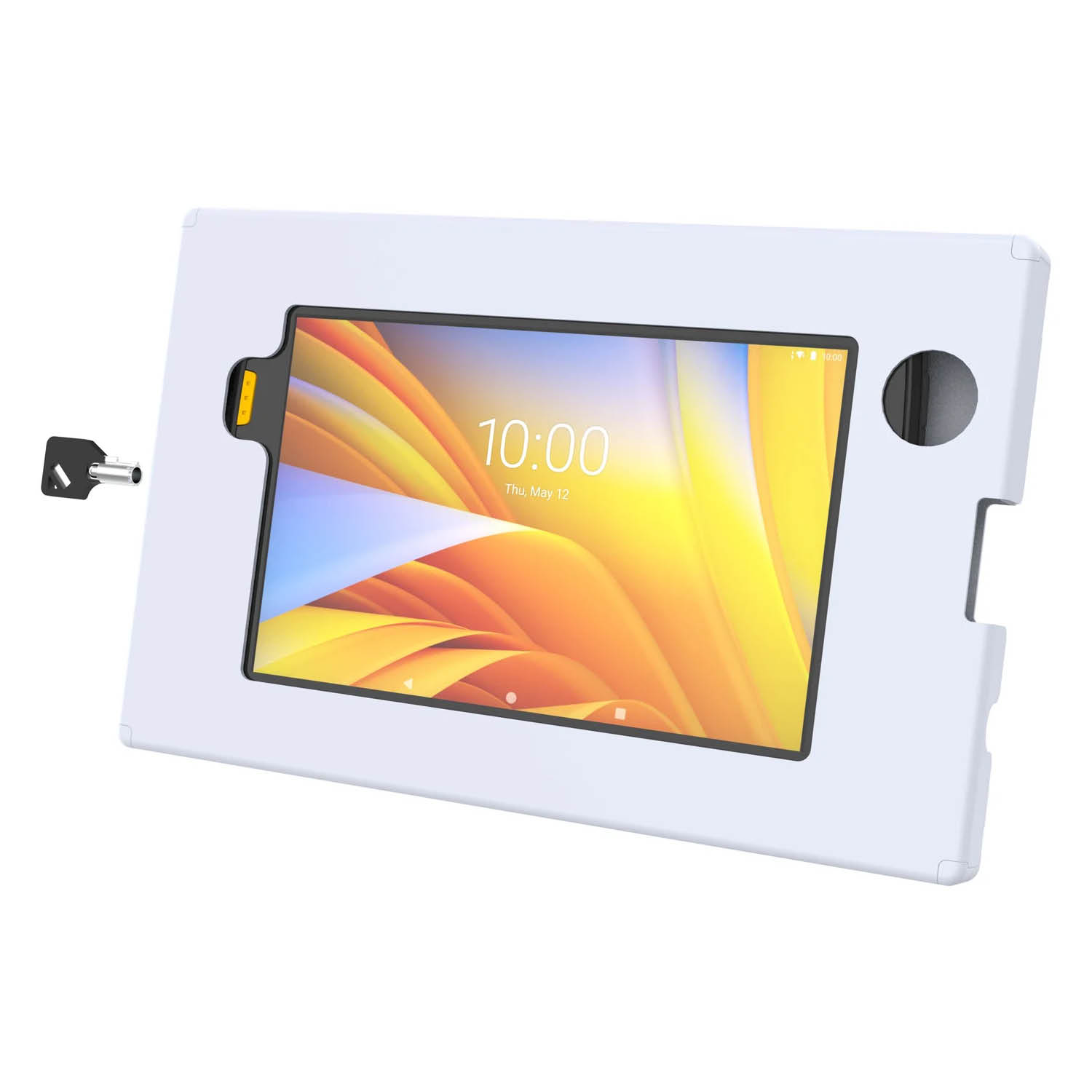 RAM Mounts Sicherheitsgehäuse Safe-Case™ für Zebra ET4x 8" Tablet - abschließbar, diverse Lochraster, hellgrau