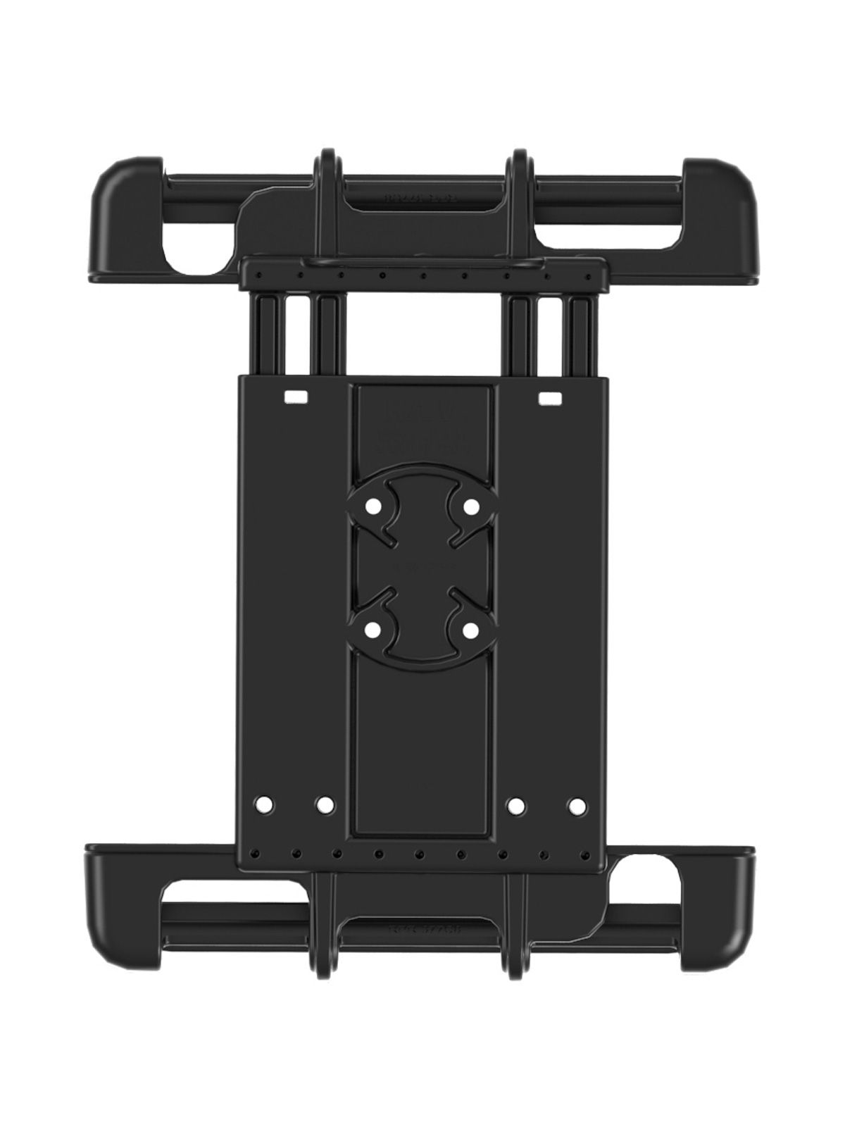 RAM Mounts Tab-Tite Universal Halteschale für bis zu 10 Zoll Tablets inkl. Apple iPad Pro 9.7 (mit/ohne Schutzhüllen) - AMPS-Aufnahme, Schrauben-Set