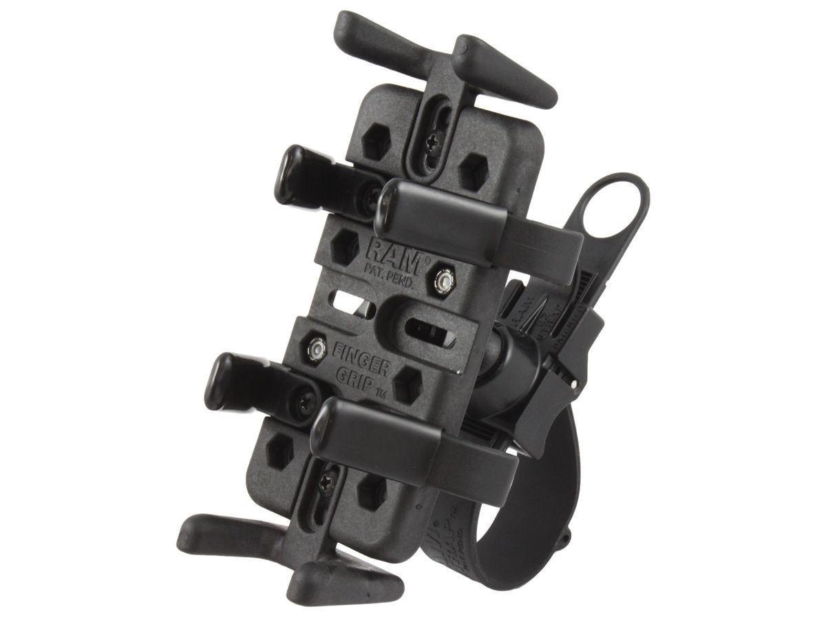 RAM Mounts EZ-Strap Universal Lenkerhalterung für elektronische Geräte - Verbundstoff, Gummiband, kurzer Arm