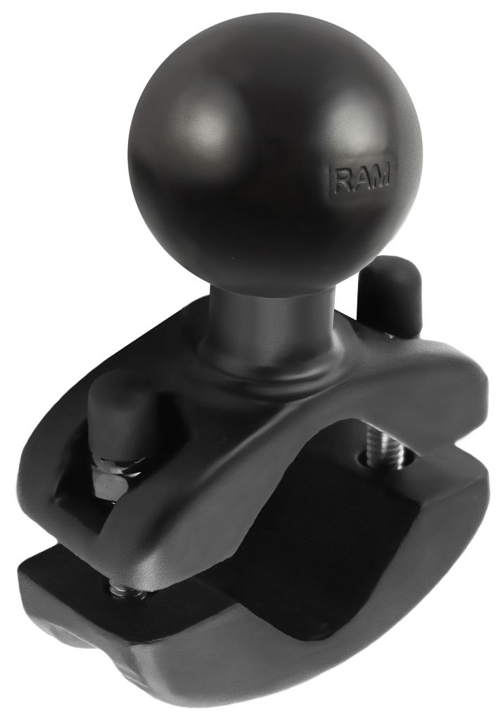 RAM Mounts Rohrklemme mit C-Kugel (1,5 Zoll) - bis 47,6 mm Durchmesser, im Polybeutel