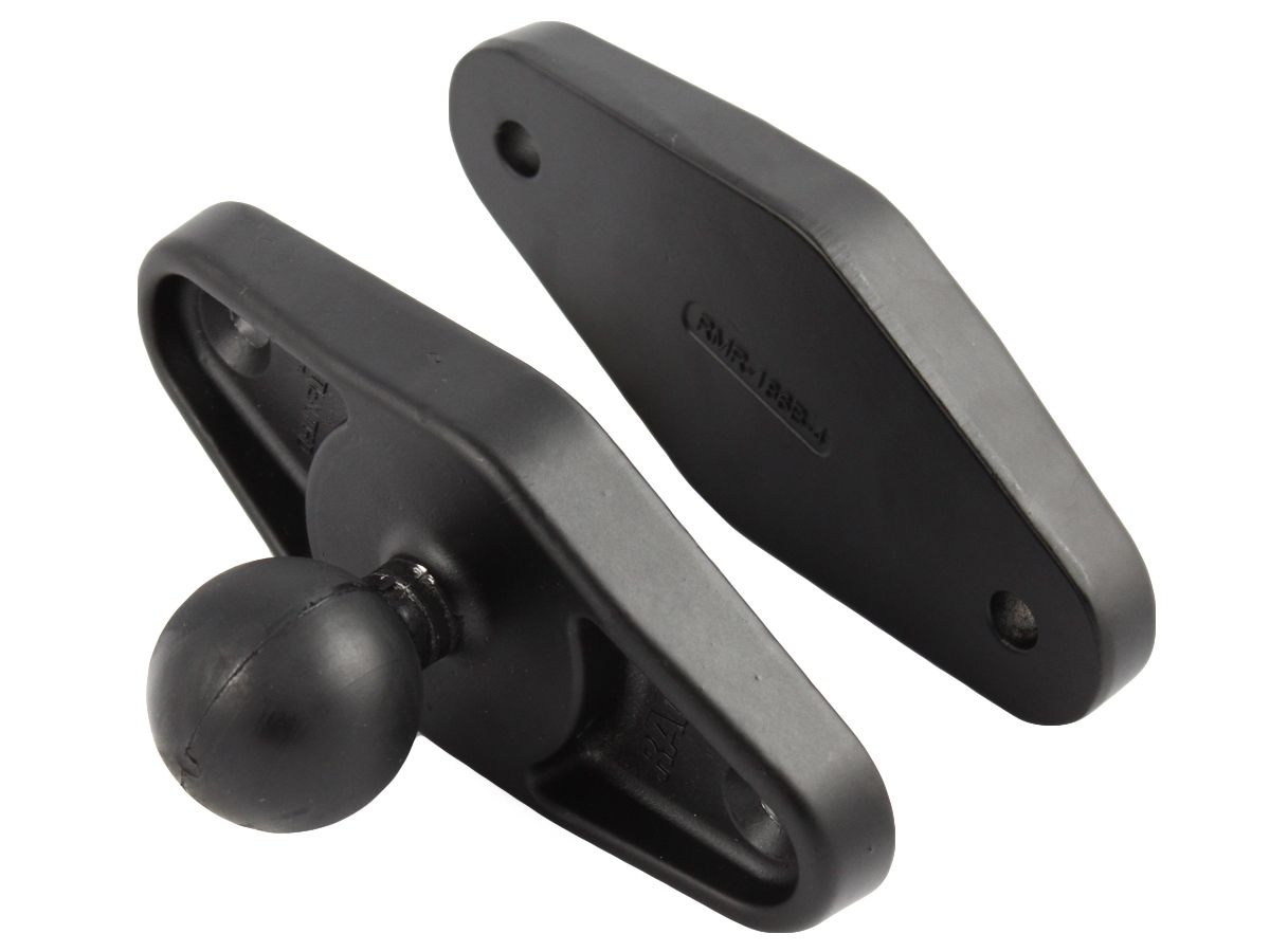 RAM Mounts Schraubklemmen-Teile (ohne Schrauben) mit C-Kugel (1,5 Zoll) - 101,6 mm breit, im Polybeutel