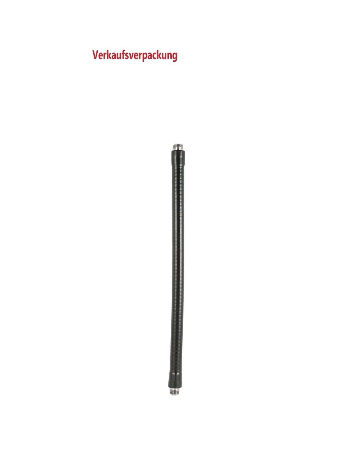 RAM Mounts Metallstab (biegsam) mit Verbundstoffummantelung - Länge ca. 300 mm, 1/4" NPSM-Gewinde an beiden Enden
