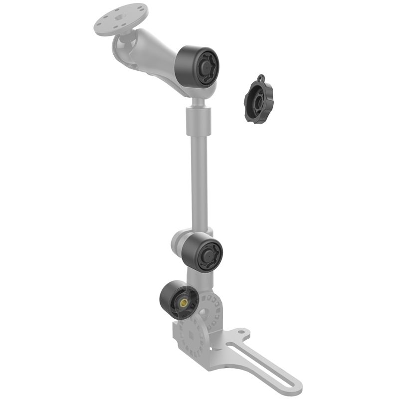 RAM Mounts Pin-Lock Set für Pod HD Systeme - 3er-Set, inkl. Adapter zum Öffnen/Schließen