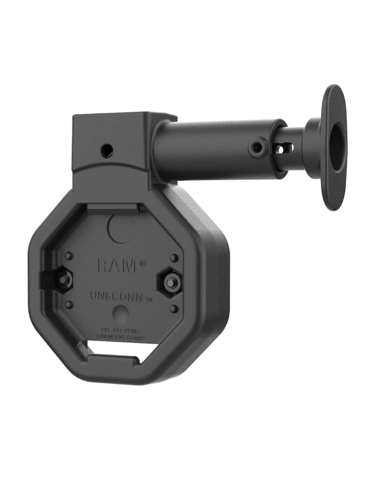 RAM Mounts Halte-Adapter für Tablets mit GDS Uni-Conn Adapter - Lösevorrichtung - 2-Loch AMPS 2 Lochraster - Schrauben-Set