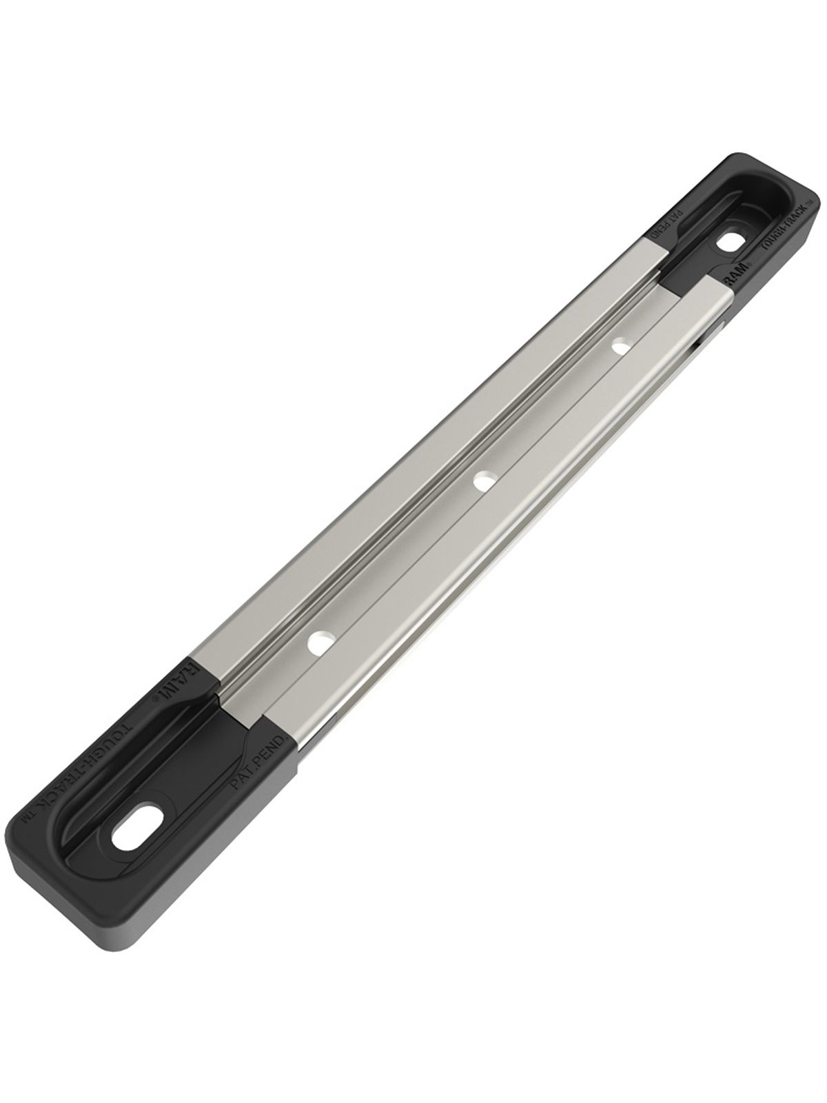 RAM Mounts Aluminium Tough-Track Schiene inkl. Endkappen - Innenlänge 127 mm (5 Zoll), eloxiert