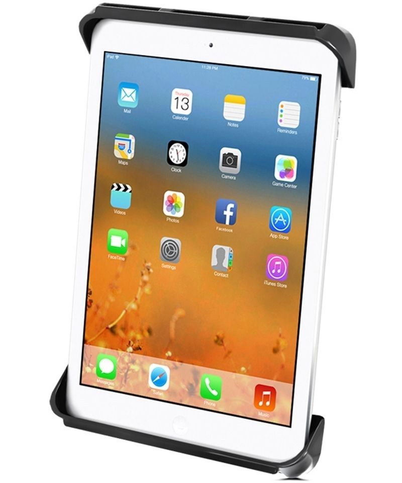 RAM Mounts Tab-Tite Universal Halteschale für bis zu 10 Zoll Tablets - AMPS-Aufnahme, Schrauben-Set