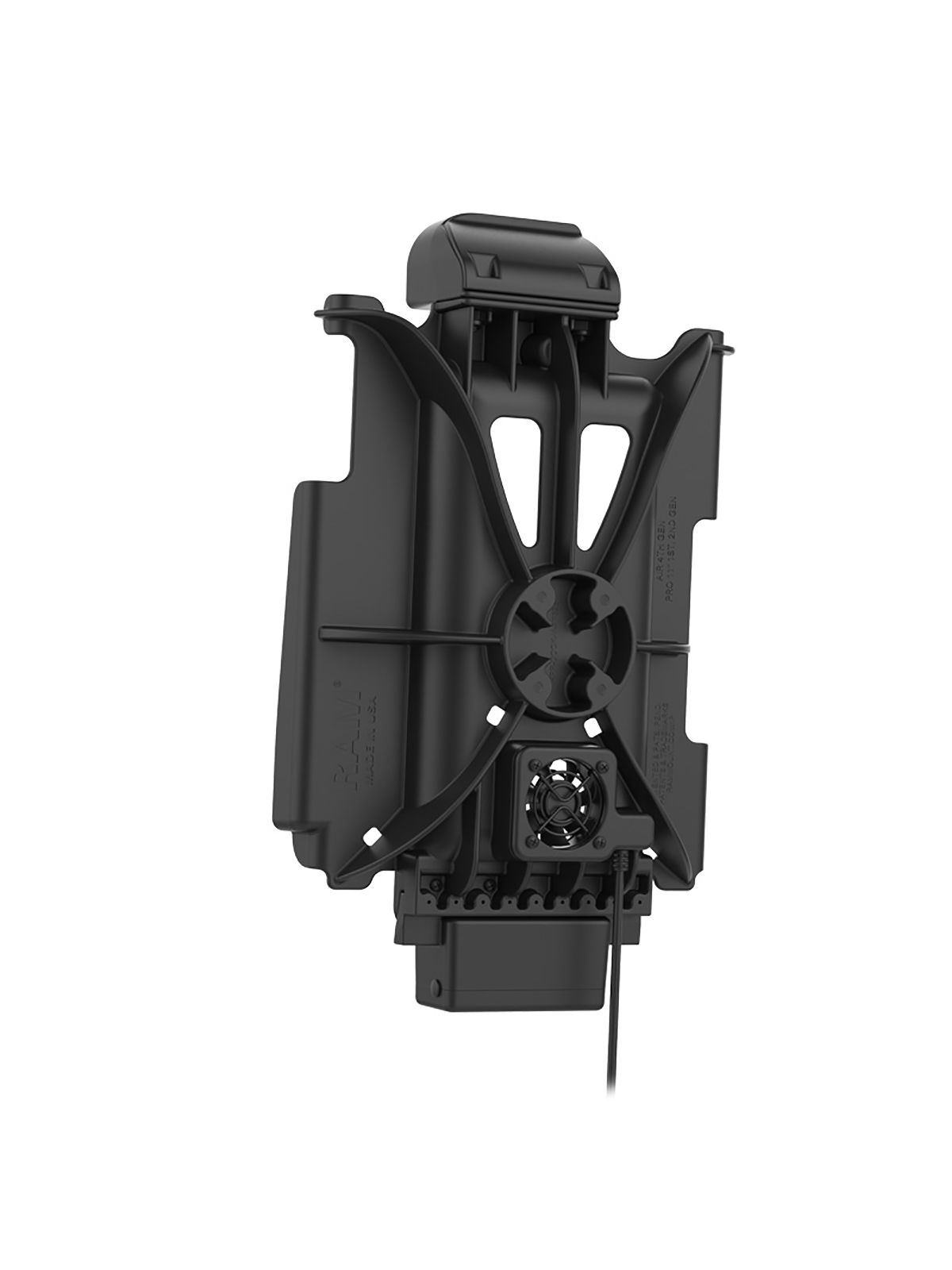 RAM Mounts GDS Cool-Dock Halteschale (Schlüsselverriegelung) für Apple iPad 10. & 11. Gen, Pro 11" (M4), Air 11" (M2) - In IntelliSkin Next-Gen Schutzhülle - Mit Lüfter - USB-C Anschluss RAM Mounts GDS Cool-Dock Halteschale (Schlüsselverriegelung) für Apple iPad 10. & 11. Gen, Pro 11" (M4), Air 11" (M2) - In IntelliSkin Next-Gen Schutzhülle - Mit Lüfter - USB-C Anschluss