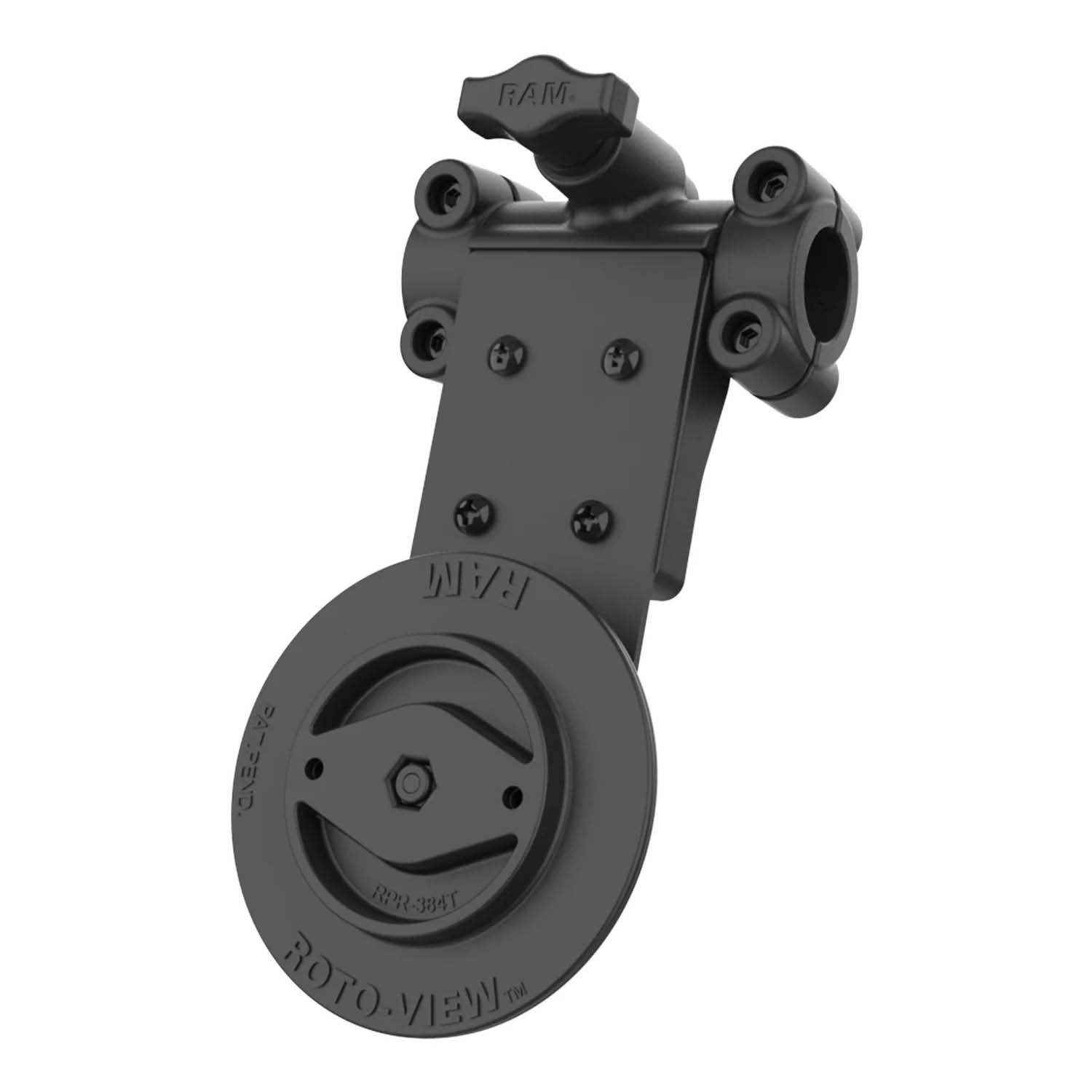 RAM Mounts Drehgelenk-Befestigung mit Roto-View™ Anbindung für Tough-Bar™ - 2-Loch AMPS