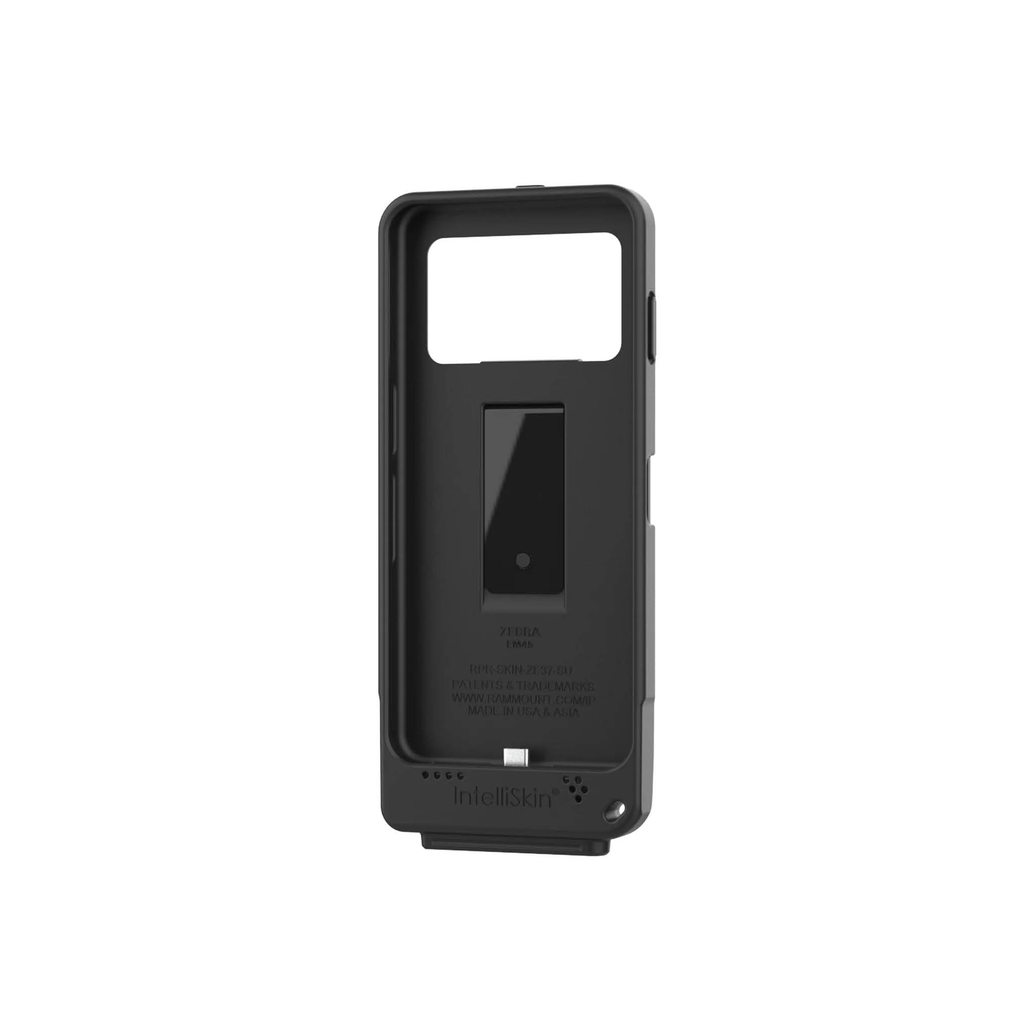 RAM Mounts IntelliSkin Ladeschutzhülle für Zebra EM45 - GDS-Technologie, Externer USB-C Anschluss