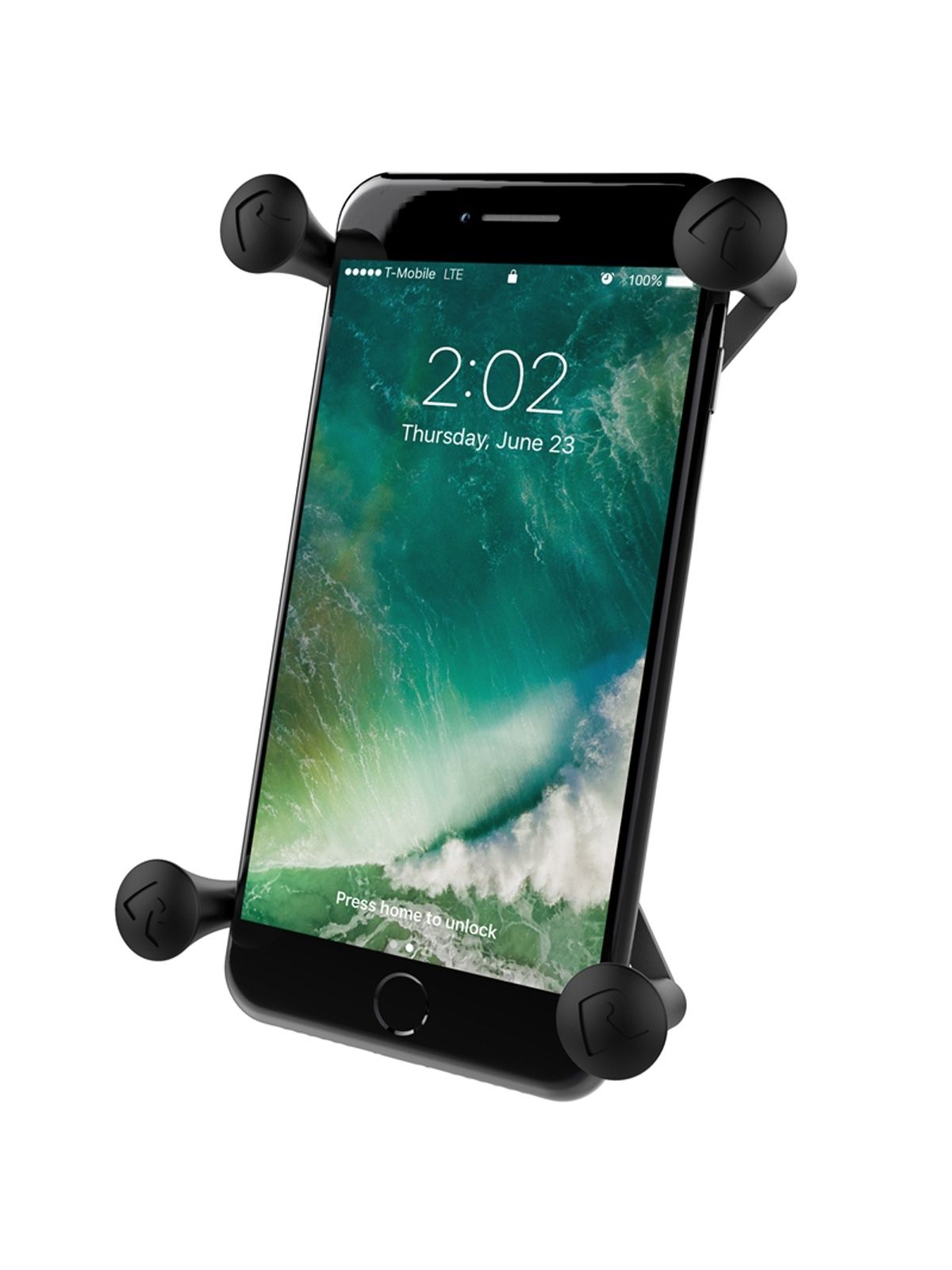 RAM Mounts X-Grip Halteklammer für Smartphones groß bis 114,3 mm Breite - B-Kugel 