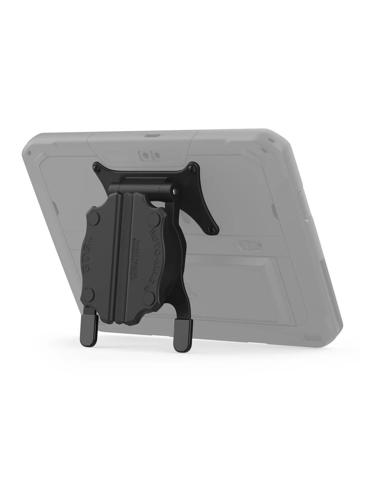 RAM Mounts GDS Roto-Mag für Zebra ET60 / ET65 Tablets - 4-in-1 Zubehör mit Ständer, Halteschlaufe, Magneten u. rotierendem Griff