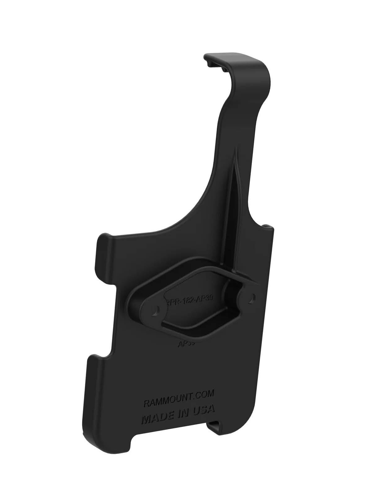 RAM Mounts EZ-Roll'r Form-Fit Halteschale für Apple iPhone 14 Plus/Pro Max, 15 Plus & 16 Plus - Ohne Schutzhülle