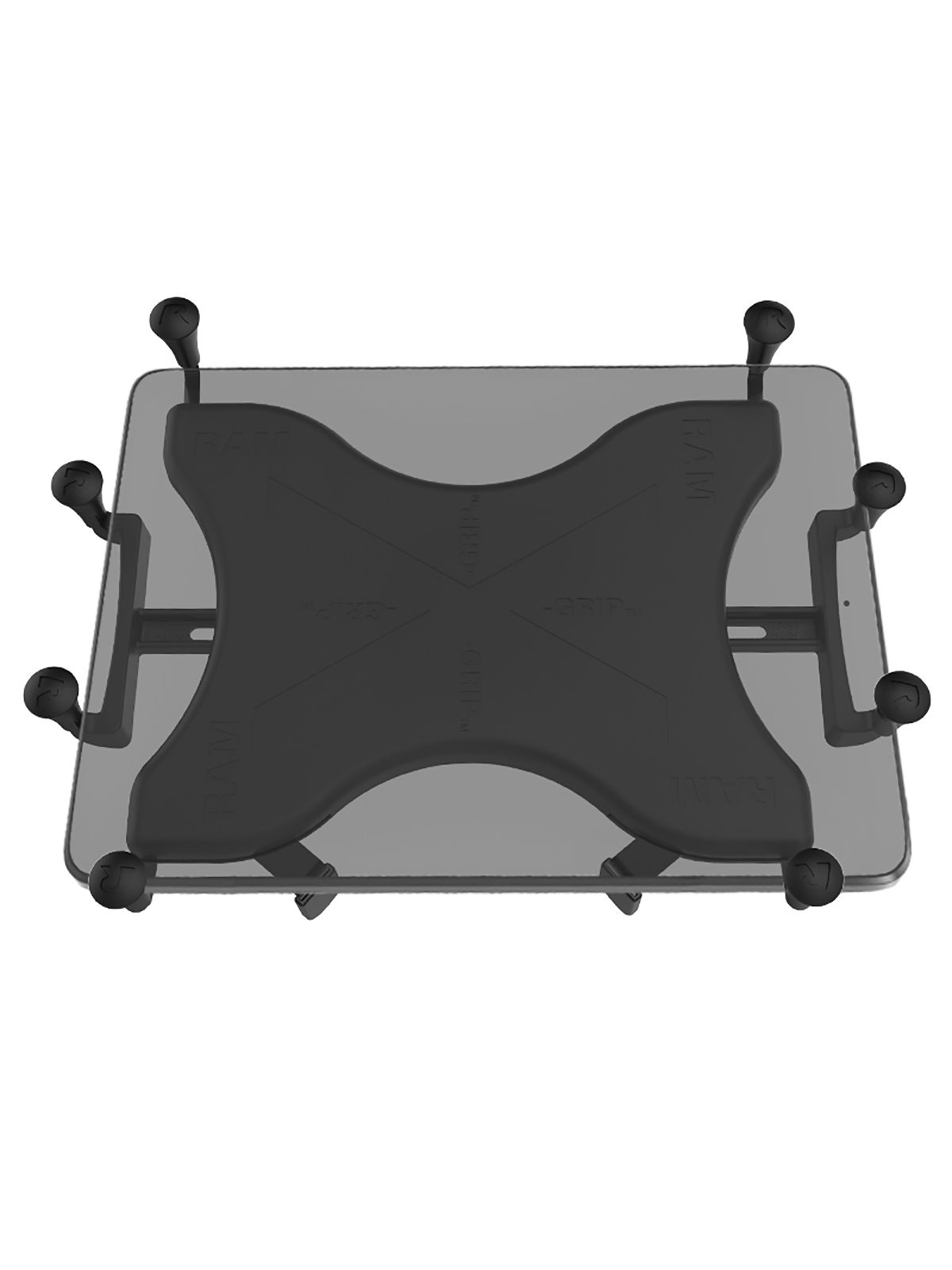 RAM Mounts X-Grip Halteklammer für Tablets (12 Zoll) - AMPS-Anbindung