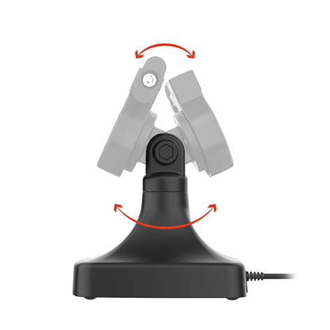 RAM Mounts GDS Uni-Conn Stand-Dockingstation (abschließbar) - Dreh- & Schwenkbar - Strom über PoE - rückseitige Pogo-Pads