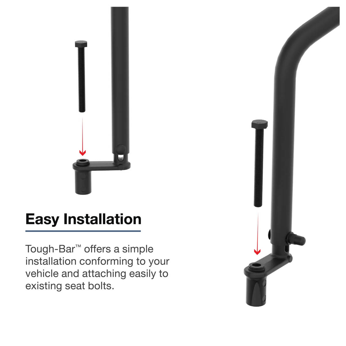 RAM Mounts Tough-Bar™ für GMC Sierra (AT4 & Denali, 2022-2026)