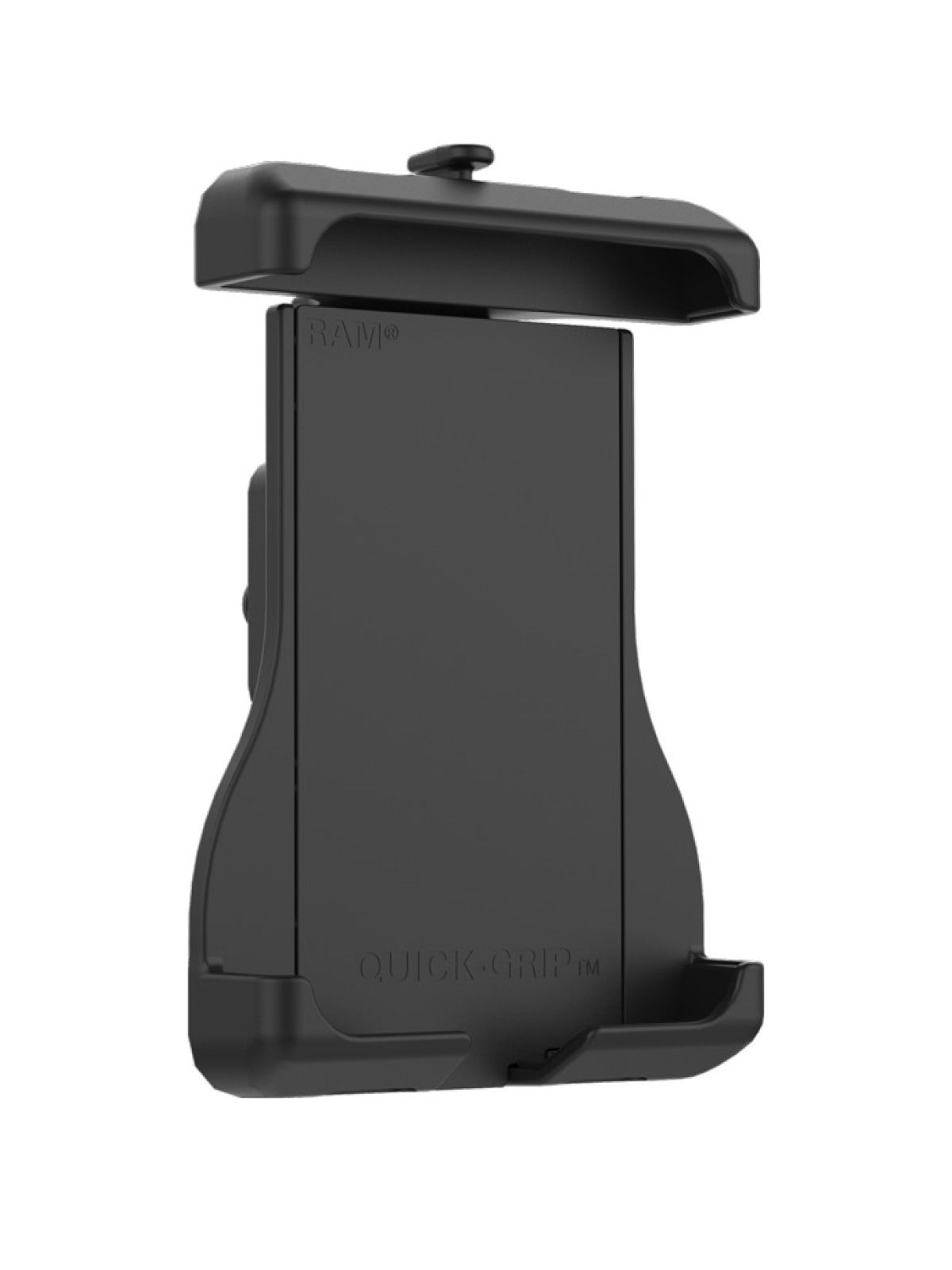 RAM Mounts Quick-Grip Halteschale für Apple MagSafe kompatible Smartphones - Verbudstoff, 2-Loch AMPS-Anbindung