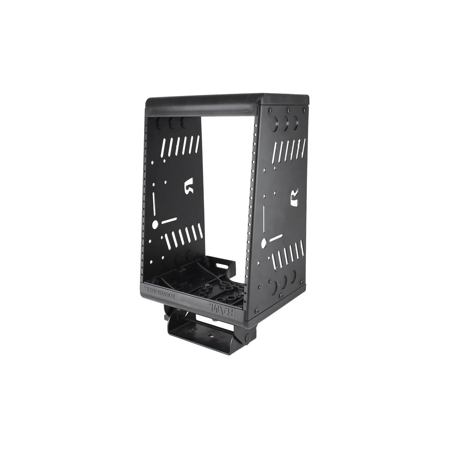 RAM Mounts Tough-Box Fahrzeug-Konsole (13 Zoll) mit Blendenbereich (11 Zoll) und Radiorahmen