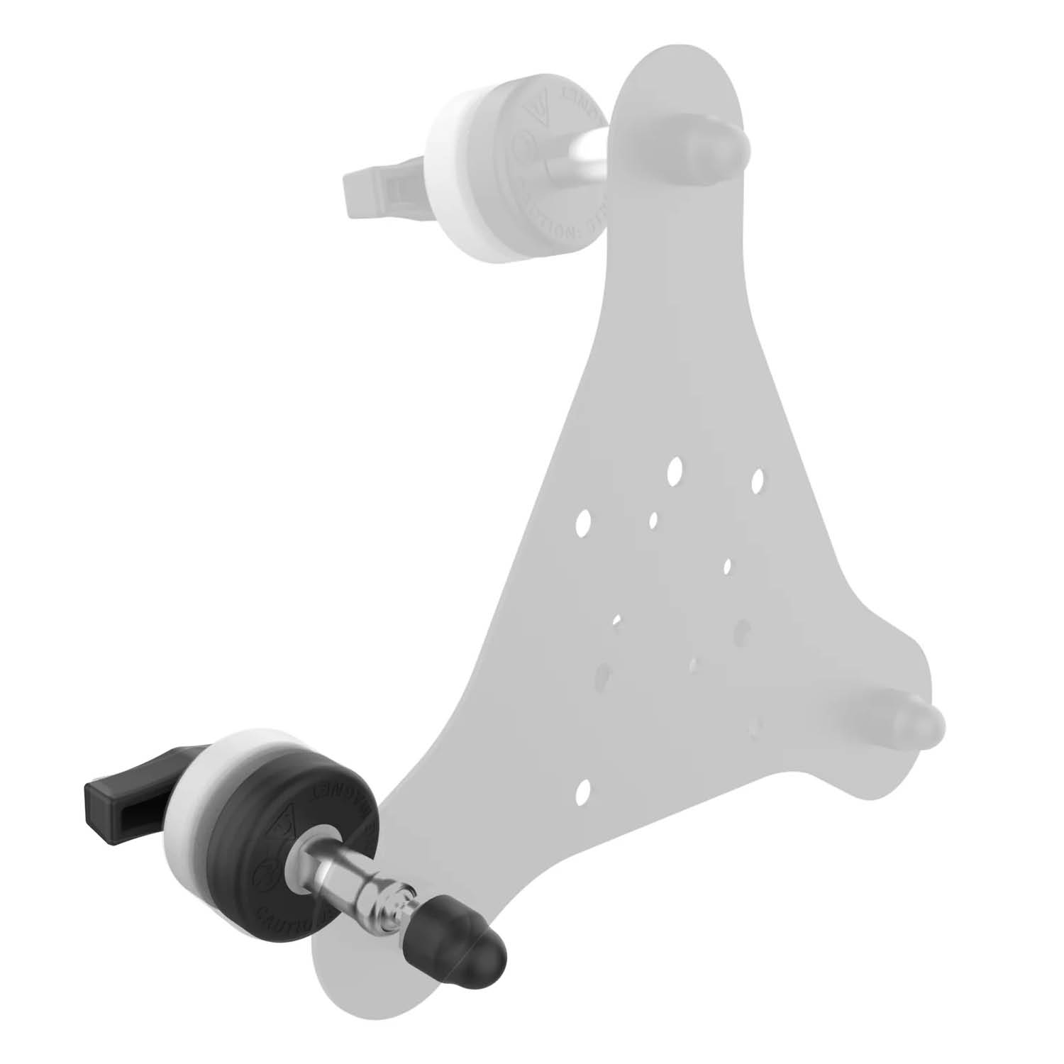 RAM Mounts Tough-Mag™ neigbare Ersatz-Magnete (48 mm) für 3- und 4-Punkt Magnet-Basis - für gekrümmte Scheiben