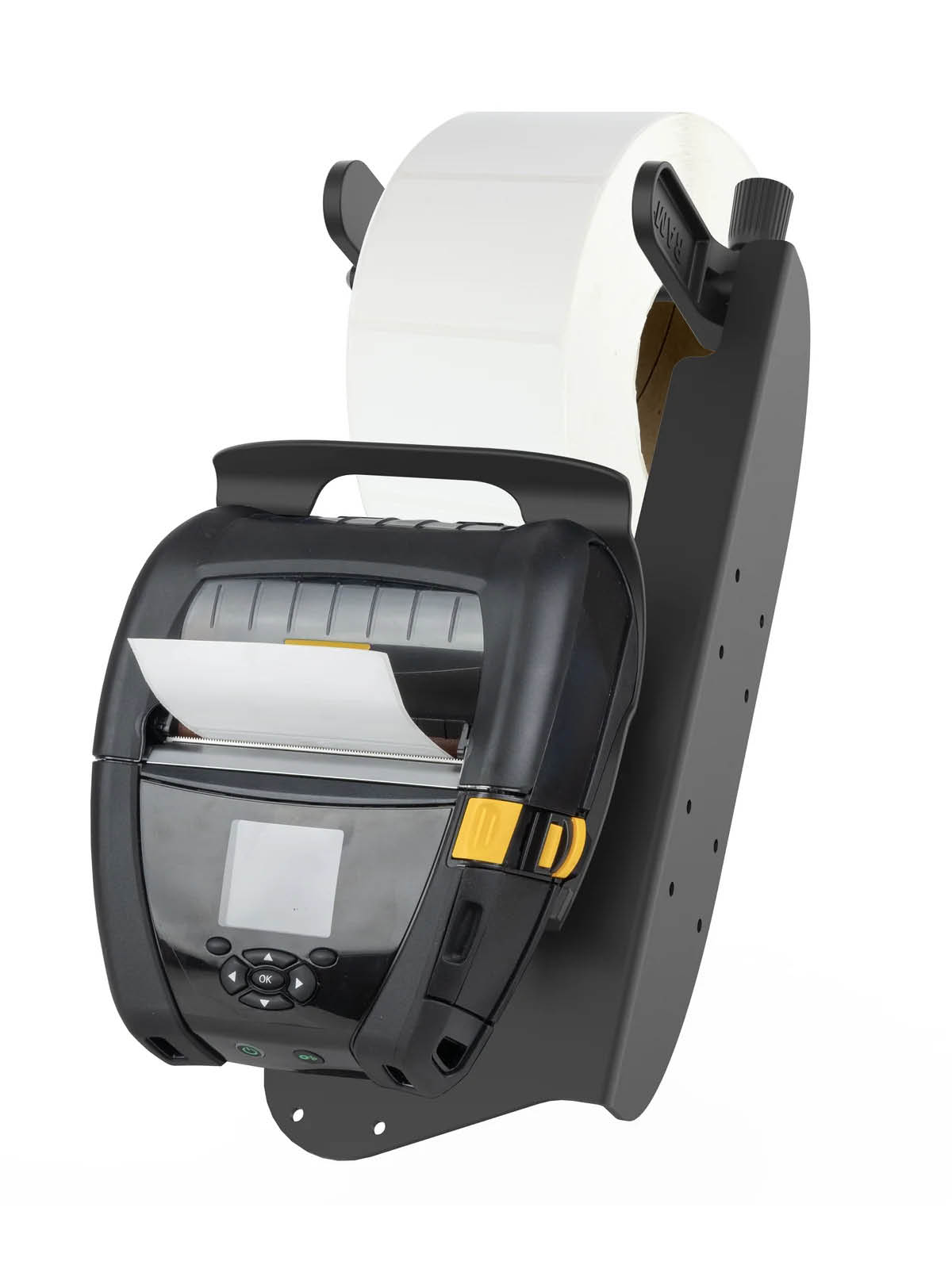RAM® Printer Mount with Paper Feed for Zebra ZQ630 Series