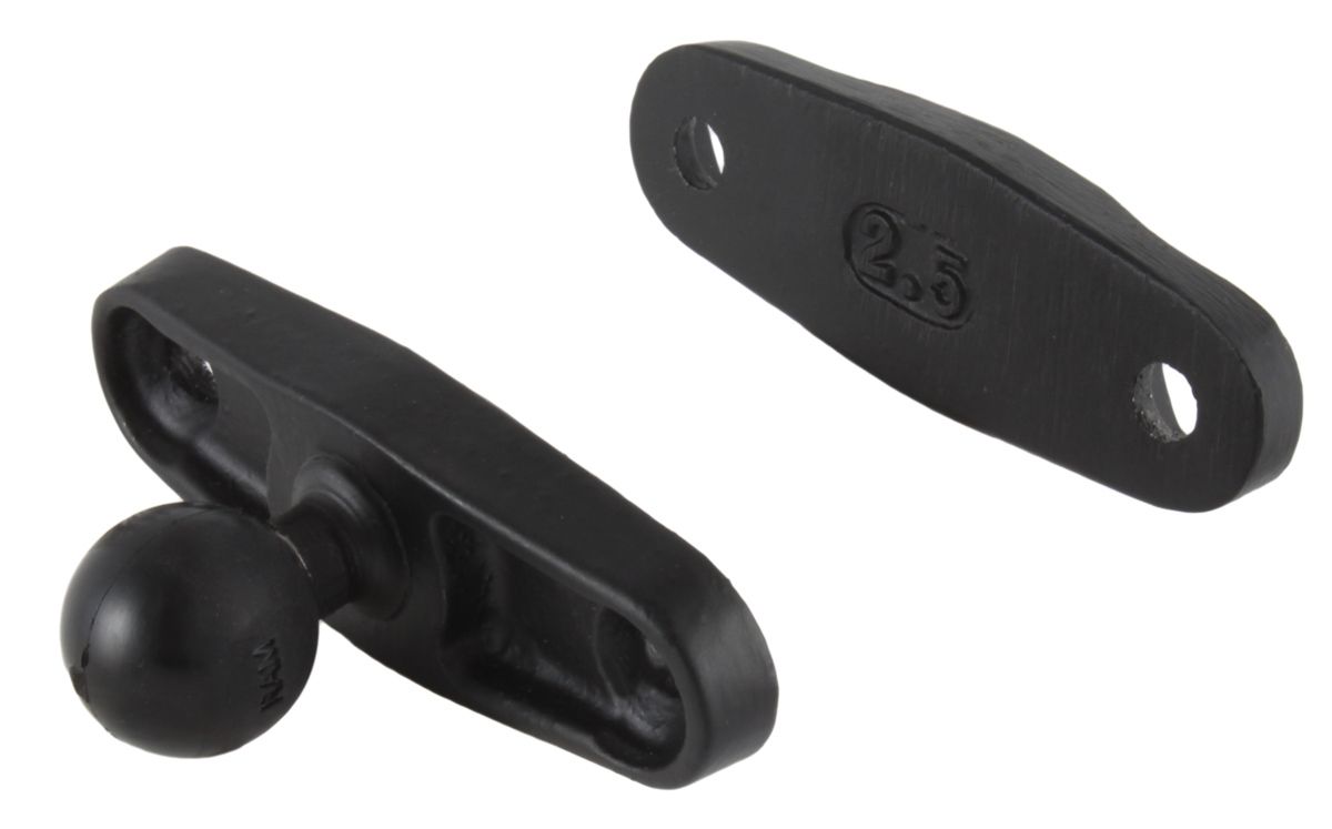RAM Mounts Schraub-Klemmen-Backen - B-Kugel (1 Zoll), für max. Breite 50,8 mm, ohne Verbindungsbolzen