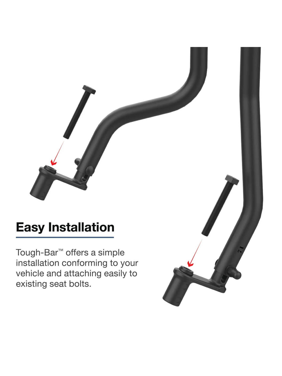 RAM Mounts Tough-Bar™ für Toyota FJ Cruiser (2007-2014)