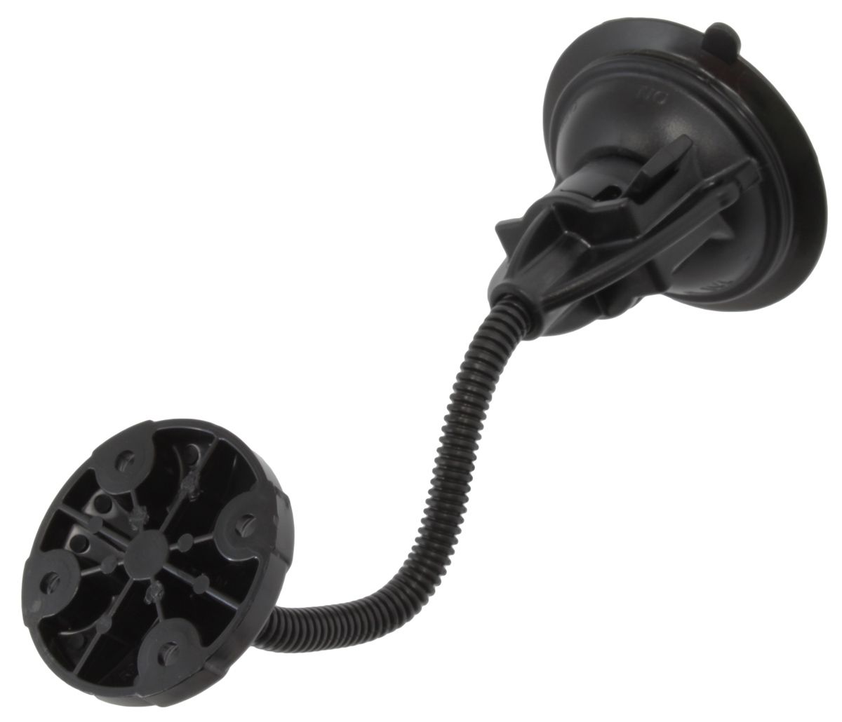 RAM Mounts Saugfuss-Set mit runder Anbindung - flexibler Arm (ca. 150 mm), runder Anschluss, im Polybeutel