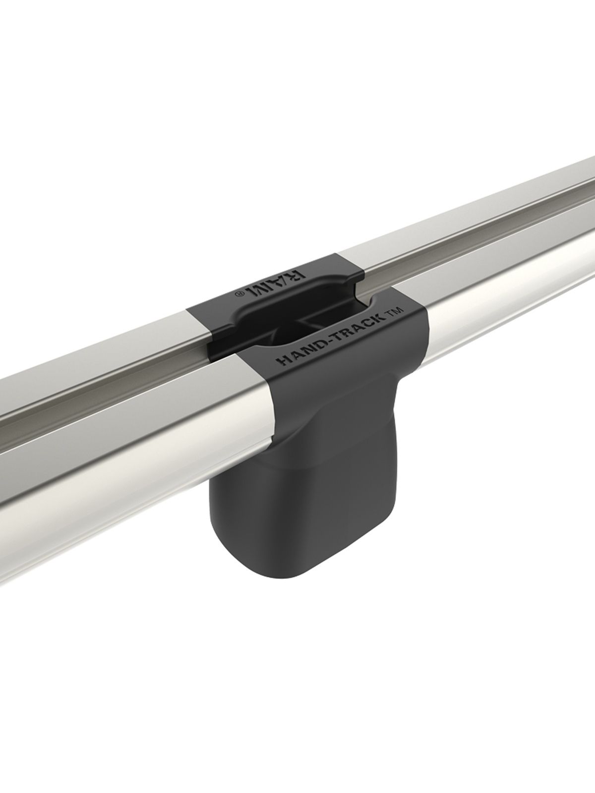 RAM Mounts Hand-Track Erweiterung - Aluminium-Schiene inkl. Steckverbindung, Innenlänge 101,6 mm (4 Zoll), eloxiert