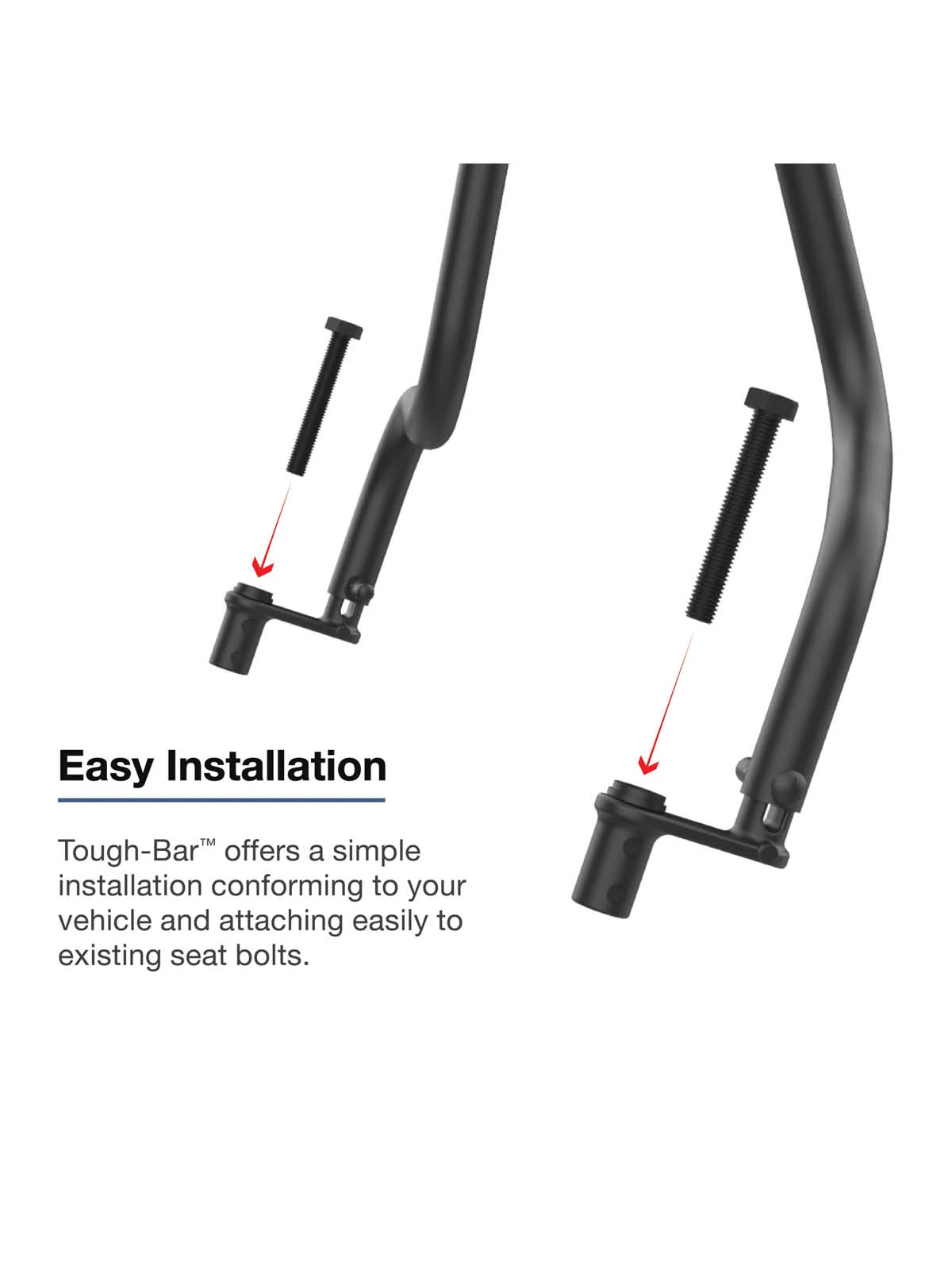 RAM Mounts Tough-Bar™ für Ford F-650 & F-750 (2016-2026) mit Sitzbank